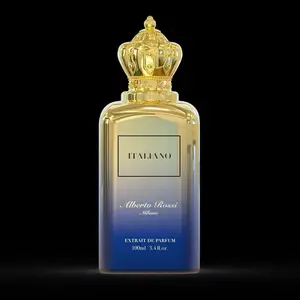 Alberto Rossi ITALIANO Extrait de Parfum 100ml - Radiant Blend Celebrating Heritage with a Modern Twist for Milan Spirit