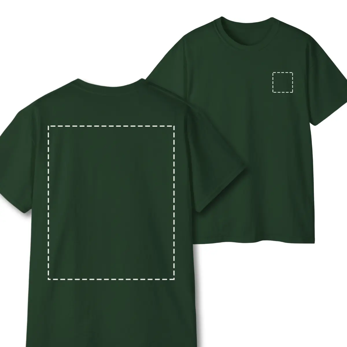 Plain Request Design T-Shirt, Basic Short Sleeve Top, Casual Streetwear Blank Tee, Comfortable Everyday Wear for Men and Women, Unisex Gildan