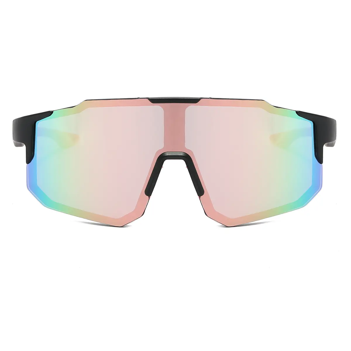 Men Wrap-Around Mirrored ReflectiveClassic Glasses Combination Sports CyclingSunglasses For Outdoor Riding CampingSkiing Accessories Festival Shades
