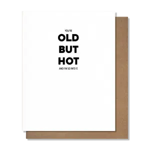 Old but Hot Birthday Card