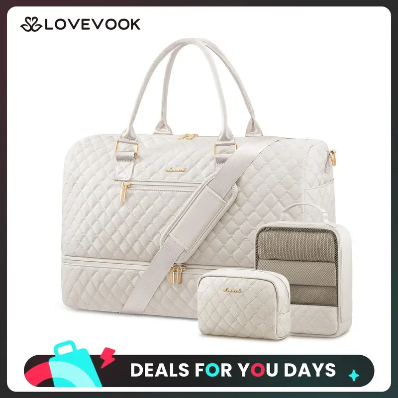 cvs travel toiletry bag Clare V. Case Cream Chantal With Navy Loops Travel Smart Going through security with cosmetics can be frustrating #ad Pack Smarter with CVSs