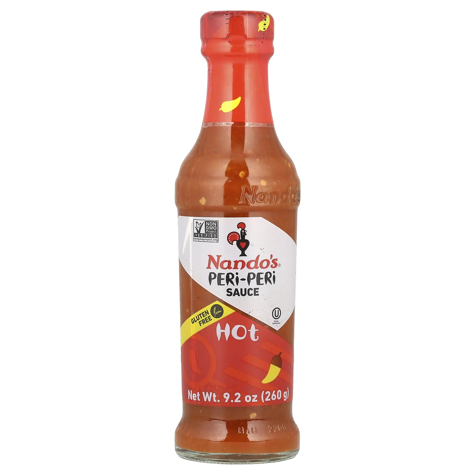 NANDO'S Peri-Peri Sauce, Hot, 9.2 oz (260 g)