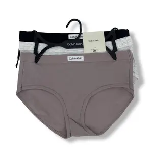 Calvin Klein Modern Brief 3-Pack SMALL Everyday Cotton Comfort Soft Stretch Fabric Mid-Rise Coverage