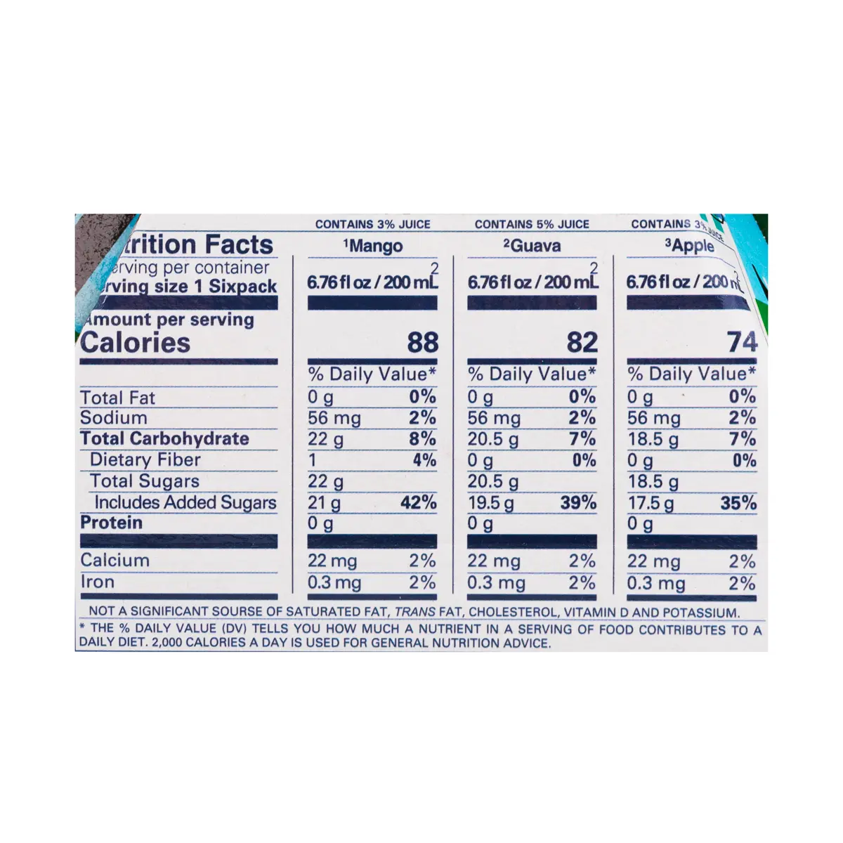 Boing Friends Juice 6 Pack - Triangulo - Assorted Flavors of Mango ...