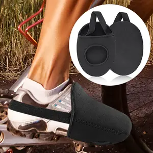 Cycling Toe Shoe Covers – Windproof Half Palm Bike Overshoes for MTB & Road Cycling, Anti-Slip Design