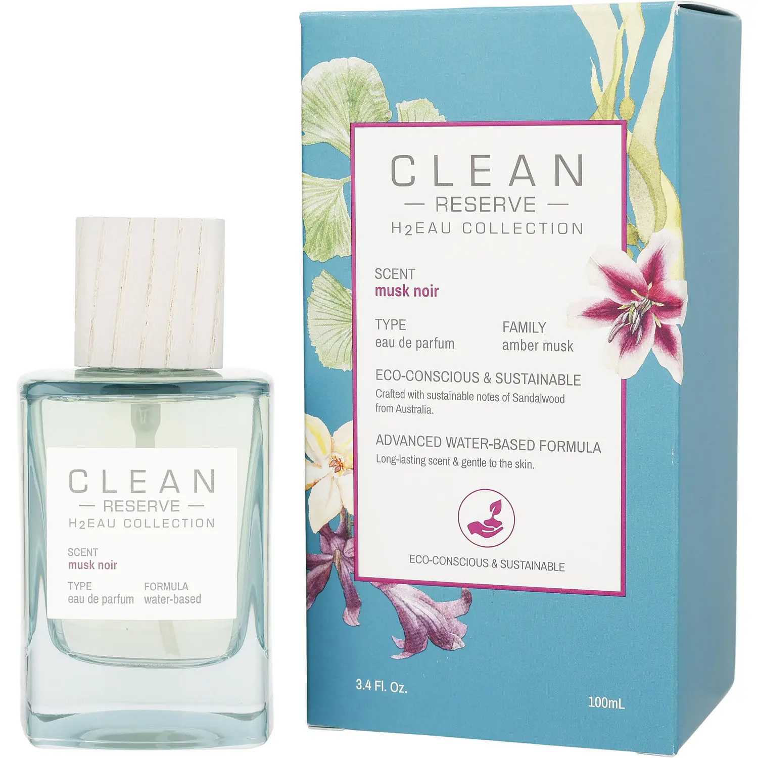 Clean Reserve H2eau Musk Noir By Clean Eau De Parfum For Unisex
