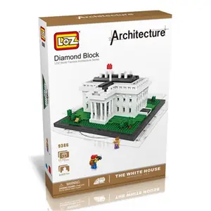 212 MAIN Micro Building Blocks Set - CIS White House Model Micro Blocks, Small Animal Creative Play Toy for Ages 14+