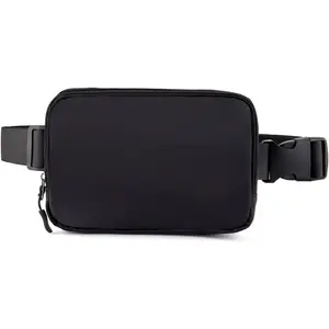 Belt bag Fanny pack crossbody bags for women Everywhere belt bag (black)