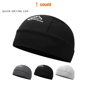 Lightweight Breathable Skull Cap for Men and Women, Multi-Functional Hat for Night Cycling and Chemotherapy Support, Adjustable Protection, Yoga Ventilated Hat, Workout Hat