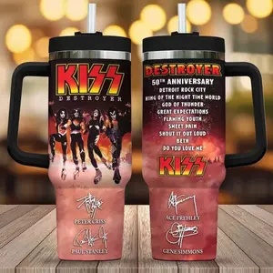 KISS Destroyer 50th Anniversary 2026 40oz  Tumbler – 150r