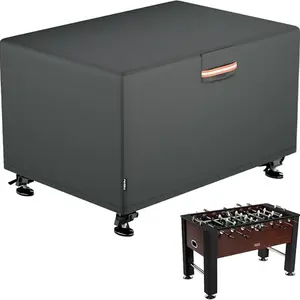 Foosball Table Protection Cover Soccer Table Cover Waterproof Outdoor/Indoor UV Resistant Heavy Duty 420D 63"x45"x35"