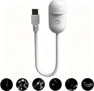 2-in-1 Starry Night Light Projector, Starry Night Light Projector with Multiple Projection Films, USB Powered and Portable Galaxy Projector for Bedroom, Warm and Soft Light