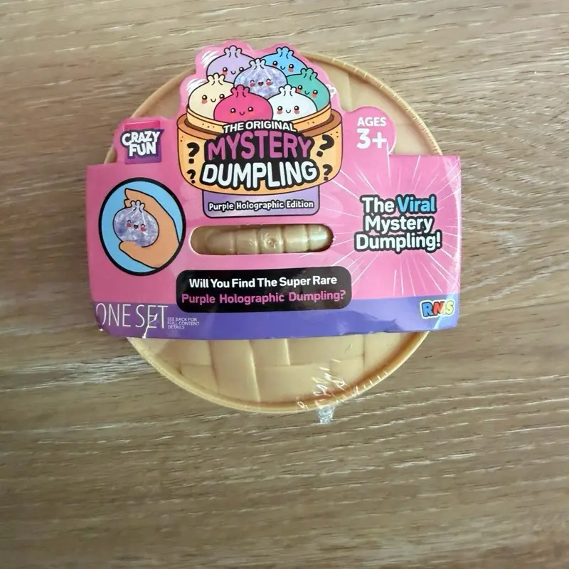 Crazy rms purple holo dumpling stress relief