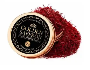 Golden Saffron, Finest Pure Premium All Red Saffron Threads, Grade A+ Golden Saffron, Finest Pure Premium All Red Saffron Threads, Grade A+