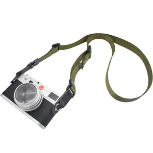 Camera Strap Quick Adjust, -Hand Adjustable Nylon   Sling Compatible with    DSLR Mirrorless Cameras, Durable Metal Buckle Photography Strap for Travel Vlog