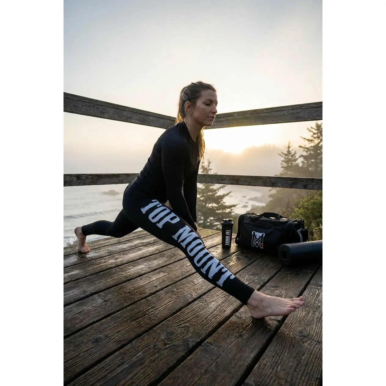Top Mount Apparel Unisex BJJ Spats - Versatile Apparel for BJJ Training and Practicing