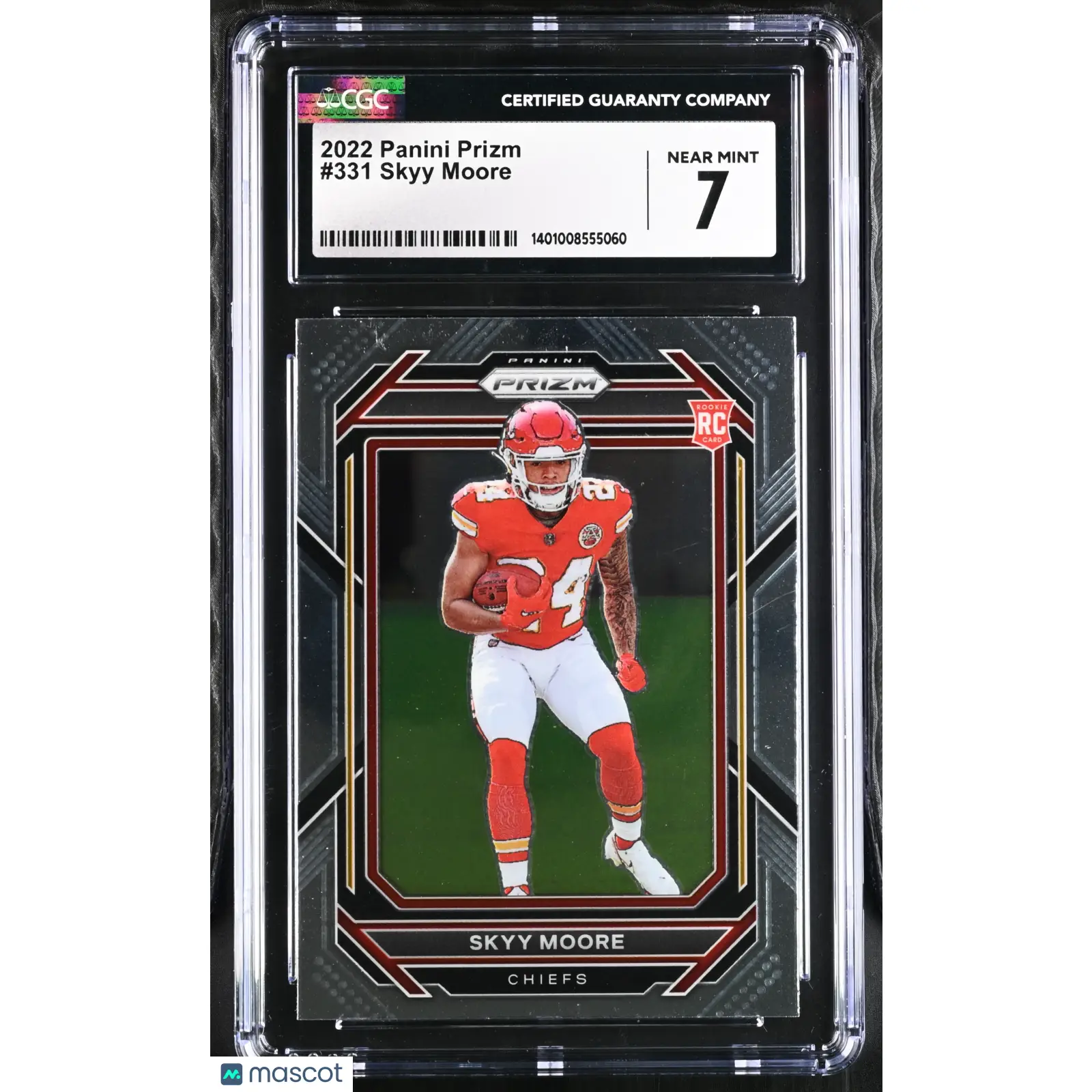 Skyy Moore CGC 2022 Prizm #331 Football 7