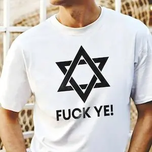 kanye middle finger shirt - f kanye shirt - fuck ye unisex t-shirt