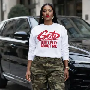God Don’t Play About Me Screen Print Transfer only (Ready to Press)