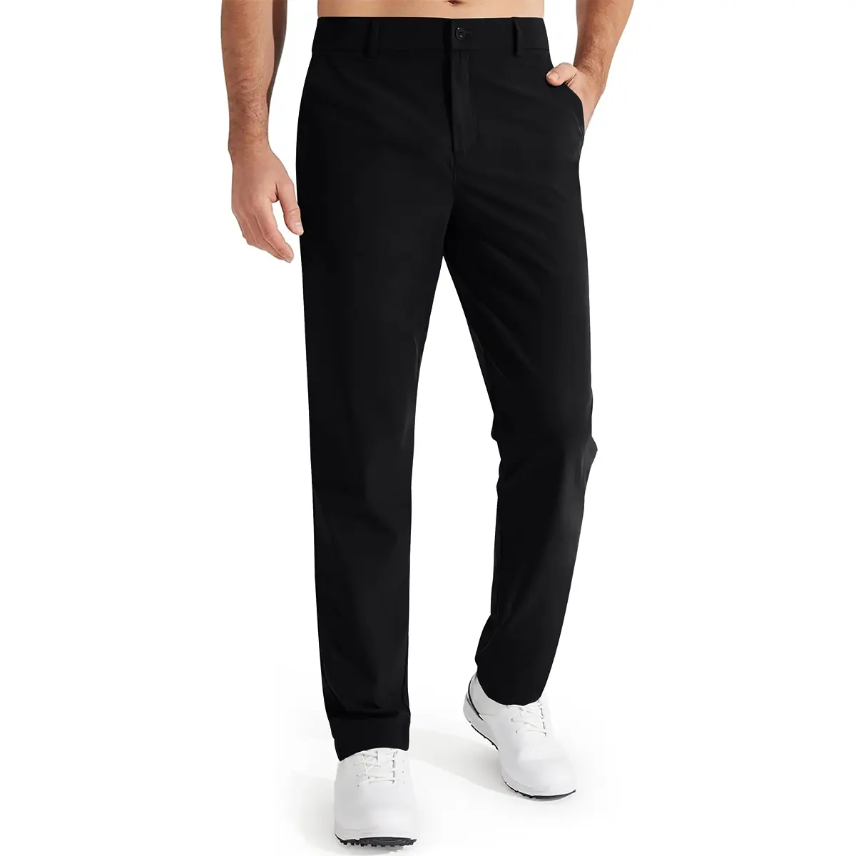 Men's Golf Pants 30"/32"/34" Lightweight Stretch Work Dress Business Casual Trousers (Available in Big & Tall)