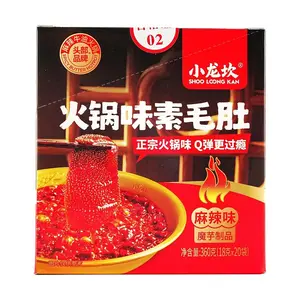 XIAOLONGKAN Spicy Konjac Tripe - Mala Flavor Hot Pot Snack, 360g