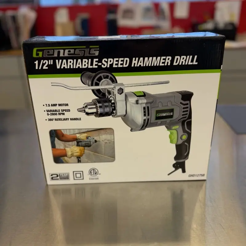 Genesis True Value 1/2-in Variable Speed Hammer Drill