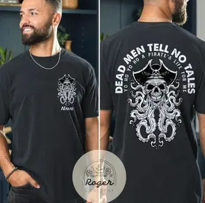 Two-sided #Pirates of the Caribbean Shirt #Dead men tell no tales Yo ho Yo ho A Pirates life for me shirt 2026 ANTT2