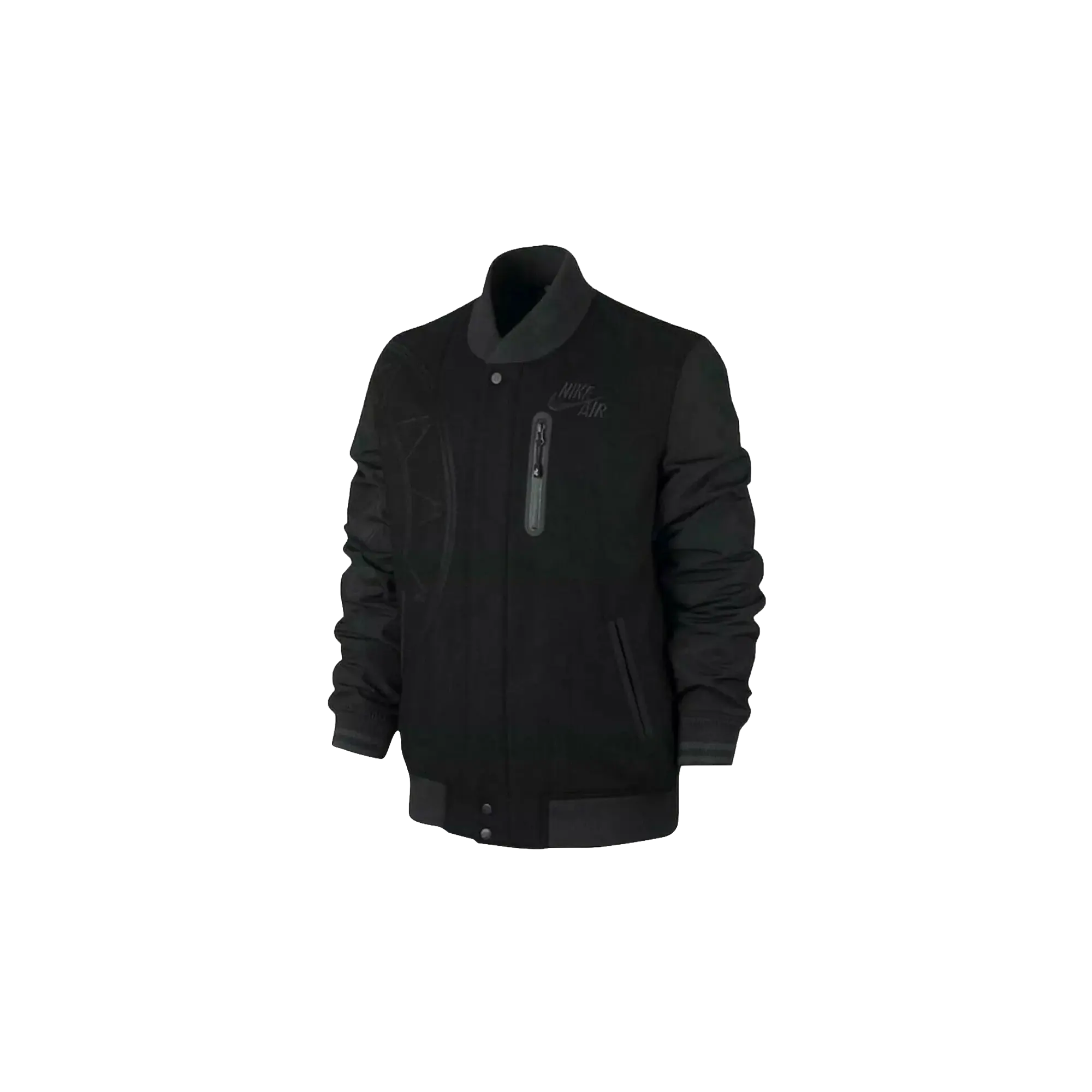 Air Destroyer Letterman Wool Championship Jacket "Black" 860089 010