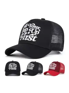Truck Driver,Construction Worker Hat, Fashionable Trucker Hat for Men, Casual Outdoor Sports Hat for Daily Wear