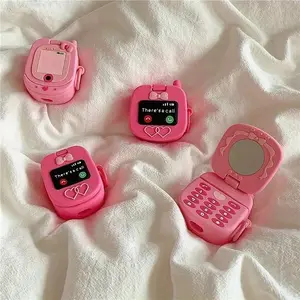 Cute Cartoon Design Earphone Case, Fashionable Earphone Protector Cover, Earphone Protective Case Compatible with AirPods, Headset, Headphone Accessories