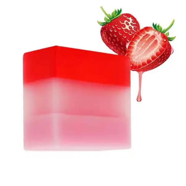 Organic Yoni Handmade Soap Bar - Aluminum-Free Female Cleanser for Adult Women, pH Balance Support, Gentle Hydrating All-Sensitive Skin Bath & Shower Body Care, Strawberry-Scented Daily Nourishing Hygiene Product