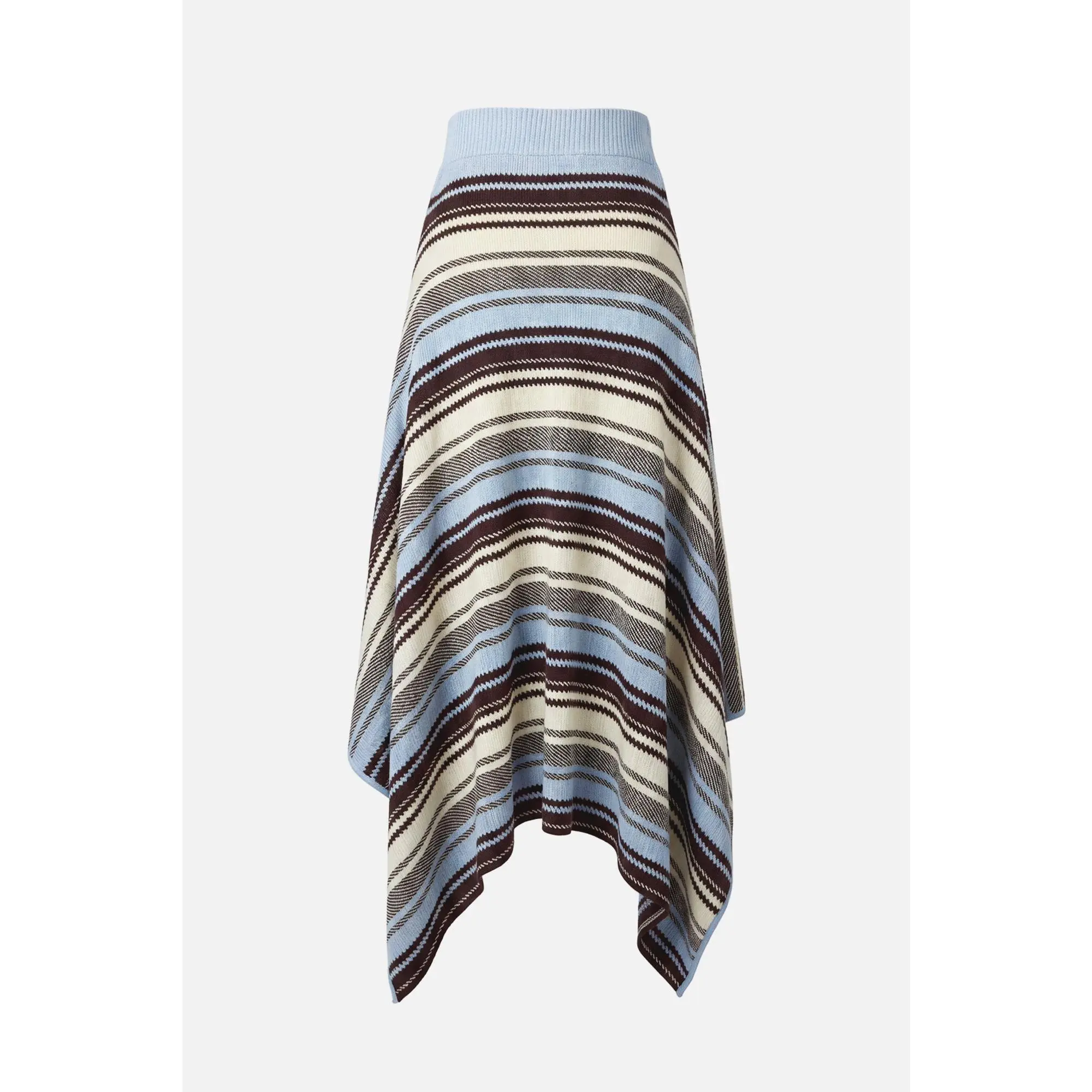 Striped Jacquard Skirt