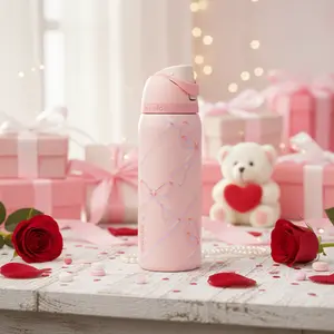 Owala Limited Sugar Plum Fairy 32oz -  FreeSip Insulated Stainless Steel Water Bottle 32 oz BPA-Free with Straw for Sports Travel, Valentine Gift for Her