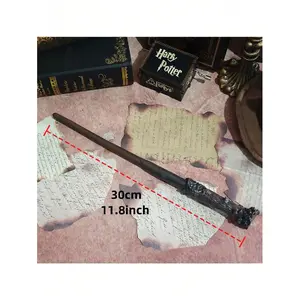 1PC Halloween Props Halloween Magic Wand Toy Masquerade Wand Costume Accessory Wand, Men's Cosplay College Wand Prop, Cosplay Cosplay Stage Prop, Wizard Wand Toy, Halloween Dress Up