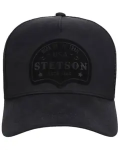 Stetson Men's Logo Patch Ball Cap - 11-077-0102-0105 Bl
