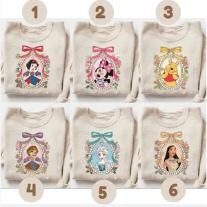 Retro Princess Shirt, Coquette Princess Shirt, Girl Trip, Group Shirt, Personalized Family