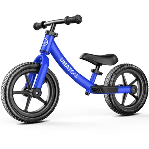 Umatoll Toddler Balance Bike for 18 Months to 5 Years Old No Pedal Kids Bike Toy with Tool-Free Adjustment Safe Carbon Steel Frame & All-Terrain Tires Birthday Gifts for Boys & Girls, kids  learning  bike TiktokshopHolidayHaul