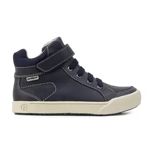 Pediped Logan Flex | Deep Sea High-Tops with Warm Fleece Lining & Rugged Style for Adventurous Kiddo's Cozy Comfort
