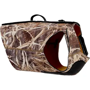 Neoprene Dog Vest for Duck Hunting - Insulated Camouflage Vest for Waterfowl Retriever