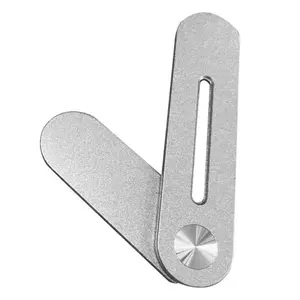 Foldable Side Mount Holder, Phone Stand for Laptop & Monitor, Portable Extension Stand, Compact Computer Accessory, Easy to Use