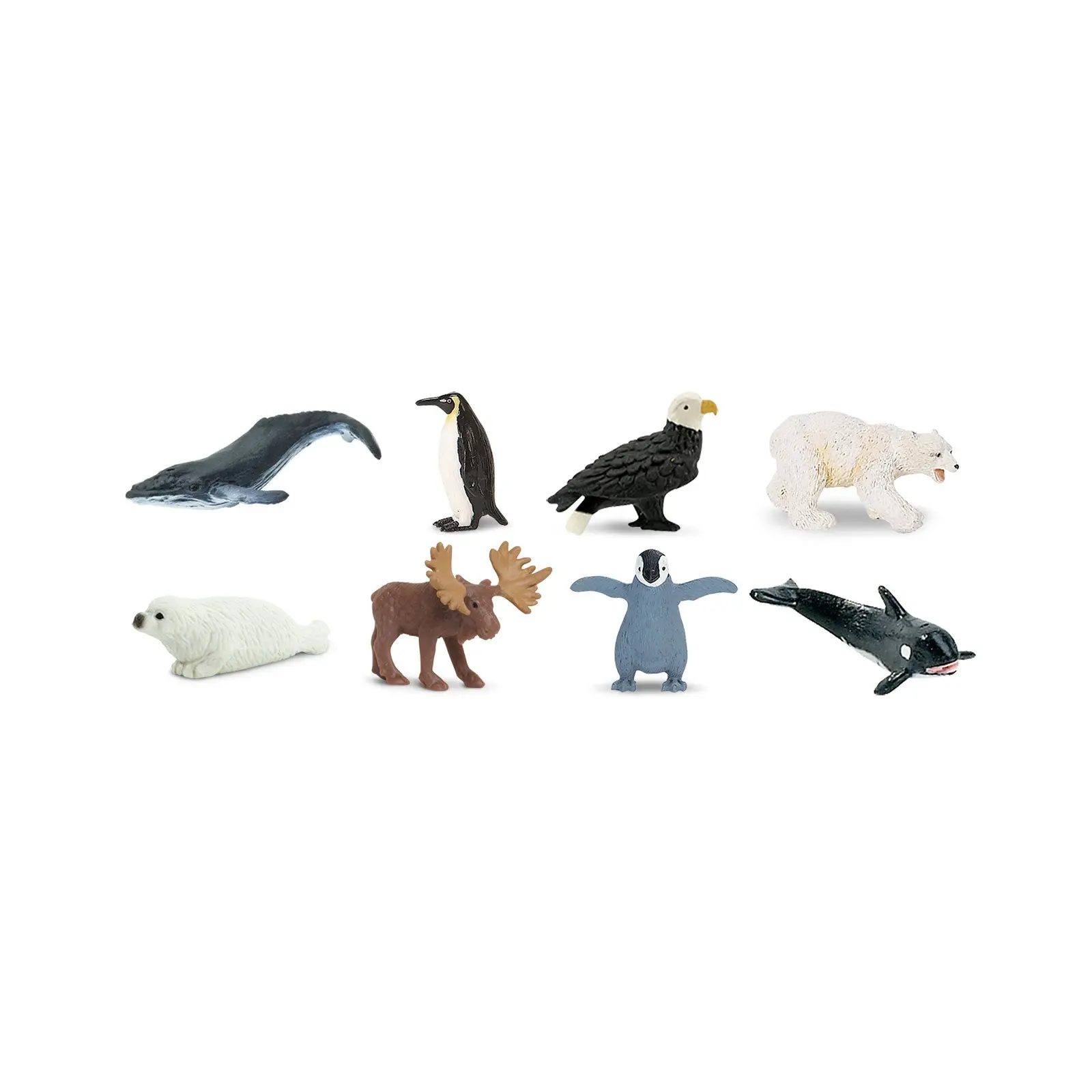Mini Arctic Animal Toys Fun Pack