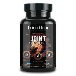 Leviathan Nutrition Joint Support | Helps Repair & Restore Joints for Comfort Mobility, Flexibility, Strength & Joint Health with Boswellia for Hands Back Knee and Joints for Men & Women - 90 Capsules