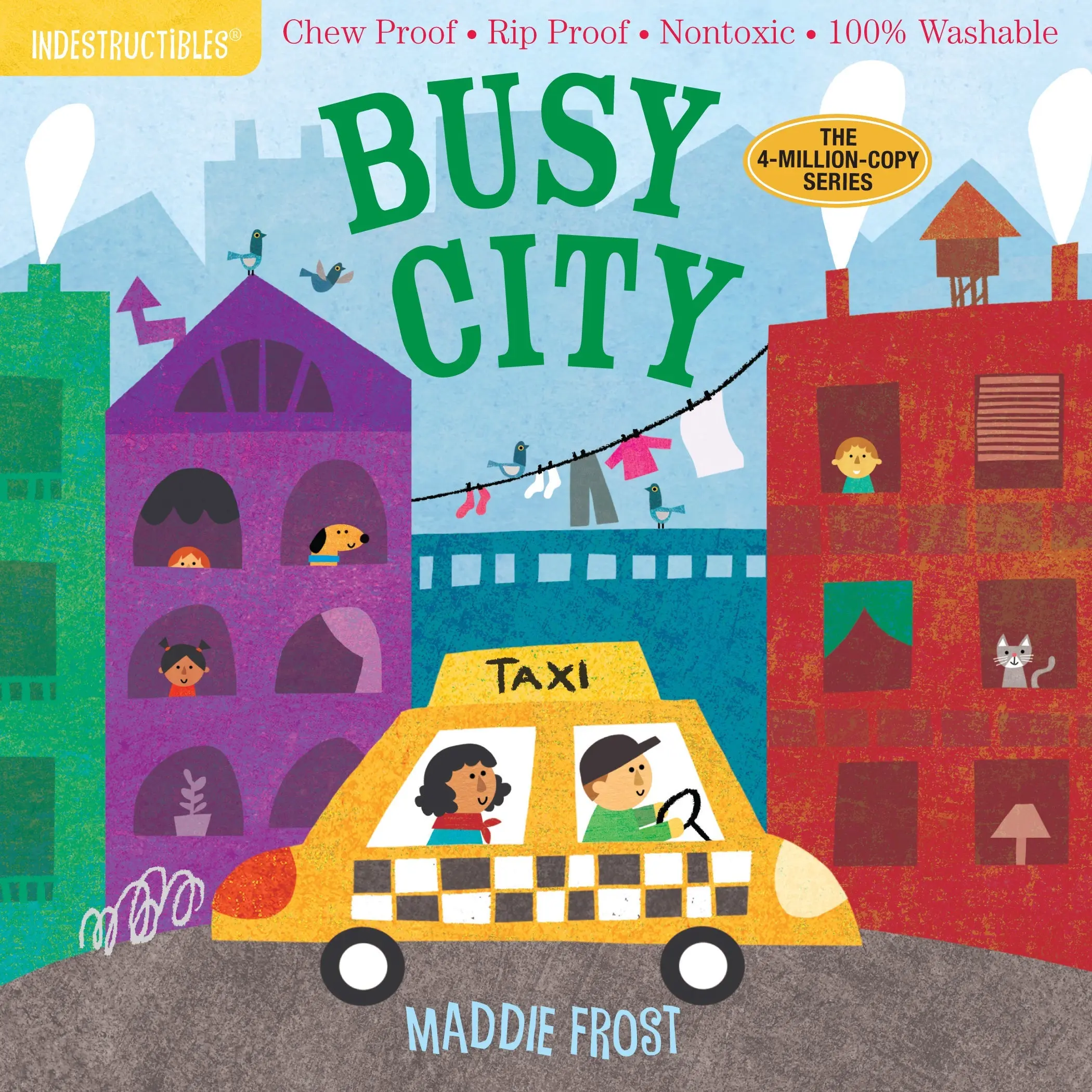 Indestructibles: Busy City by Maddie Frost, Amy Pixton [Paperback Book]