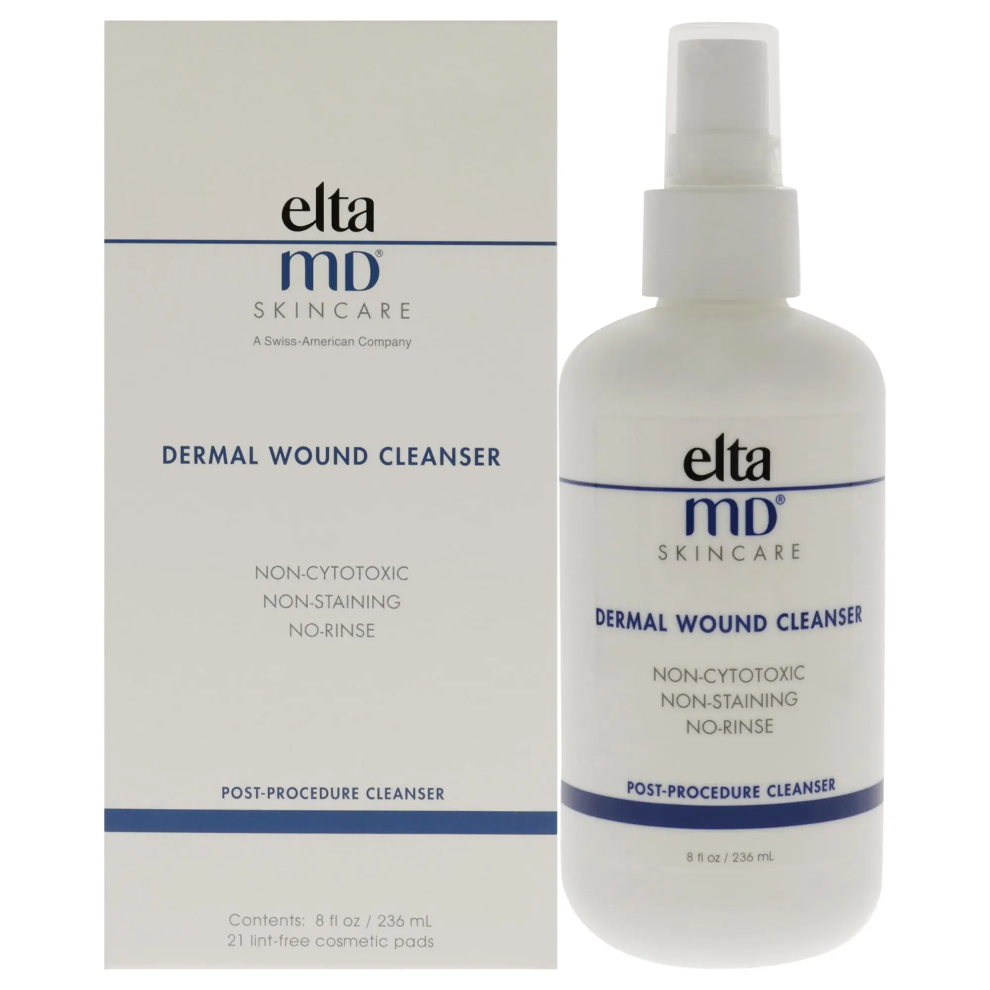 EltaMD Facial Dermal Wound Cleanser, Unisex 8 oz Skin Care Cleanser