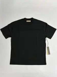 2022 Classic Black Tshirt--Unisex, Relaxed CleanFit Casual Streetwear Style Crewneck Shortsleeve