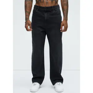 Another Good Night Baggy Jeans - Black Wash