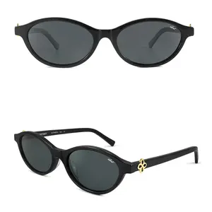 Naomi - Black Shiny - Grey Gradient Lens