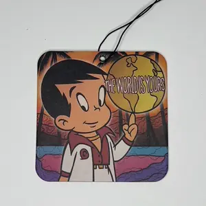 The World is Your car air refresher