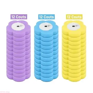Disposable Toilet Wand Refill Sets, 3-Layer Sponge Replaceable Cleaning Heads, Housekeeping Cleaning Supplies for Deep Toilet Cleaning & Daily Sanitation Maintenance (Father’s Day Gift)