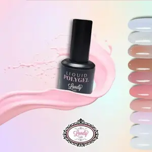 Lovely Nails POLYGEL LÍQUIDO- Liquid Polygel 15ml in Various Tones for Nail Art